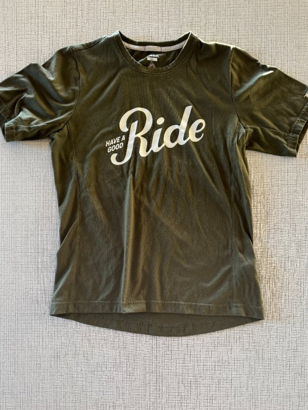 Trek Evoke Mountain Bike Tech Cycling T-Shirt, Green, Small